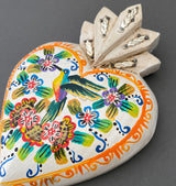 Corazón Uruapan con milagritos colibrí 0155