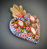 Corazón palomas grande 0120