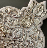 Corazón Boleado milagritos blanco 0166