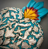 Corazón de milagritos grande 0124