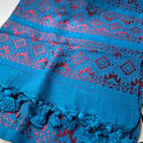 Camino tejido geométrico