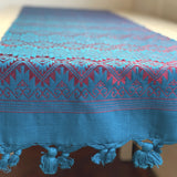 Camino tejido geométrico