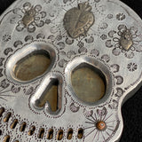 Cráneo con milagritos grande aluminio