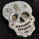 Cráneo con milagritos grande aluminio