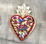 Corazón Uruapan con milagritos colibrí 2